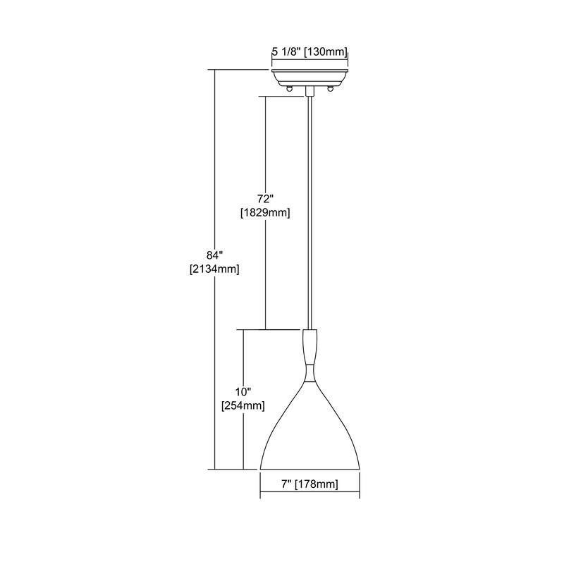 Elk Home Spun Aluminum French Brass With Metal Shade 1 Light Pendant