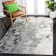 preview thumbnail 15 of 18, SAFAVIEH Adirondack Cordelia Abstract Glam Rug - Grey/Yellow - 8' Square