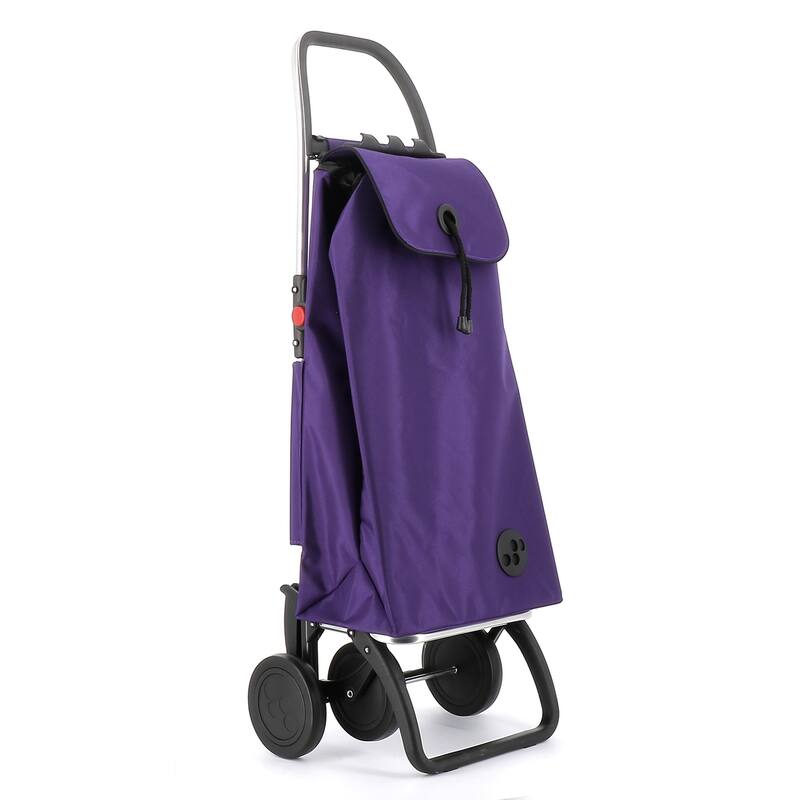 Rolser I-Max MF 4 Wheel Foldable Shopping Trolley - 15.35 in. W x 41.34 in. H x 12.6 in. D