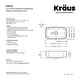 preview thumbnail 16 of 36, KRAUS Premier Undermount Single Bowl Stainless Steel Kitchen Sink