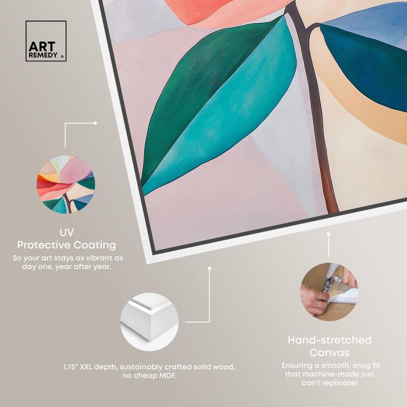 Magnolia in Color I Canvas by Art Remedy