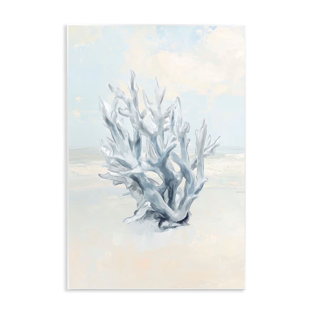 Stupell Soft Minimal Coral Branch Wall Plaque Art Design By Ramona Murdock
