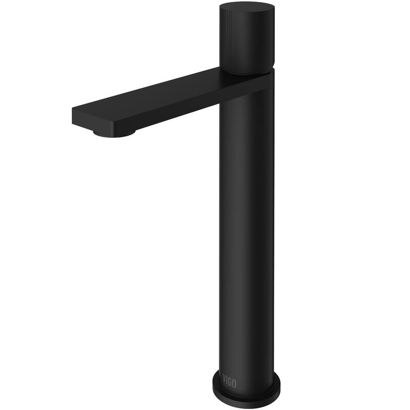 VIGO Gotham 12" H Single Handle Single Hole Bathroom Vessel Faucet