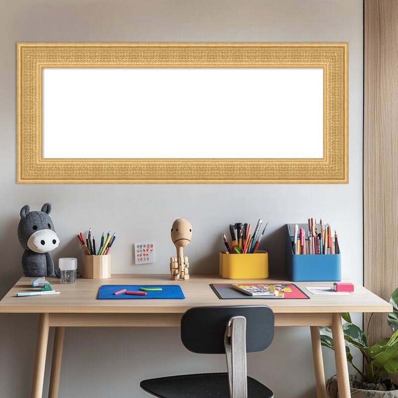 Amanti Art Trellis Gold Framed Dry Erase Magnetic Board
