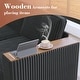 preview thumbnail 16 of 34, GDFStudio - Jackson Oversized L-Shaped Corduroy Corner Couch with Armrest Storage