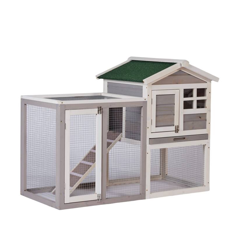 Durable Large Chicken Coop Wooden Rabbit Hutch