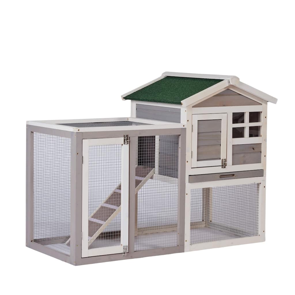 Durable Large Chicken Coop Wooden Rabbit Hutch