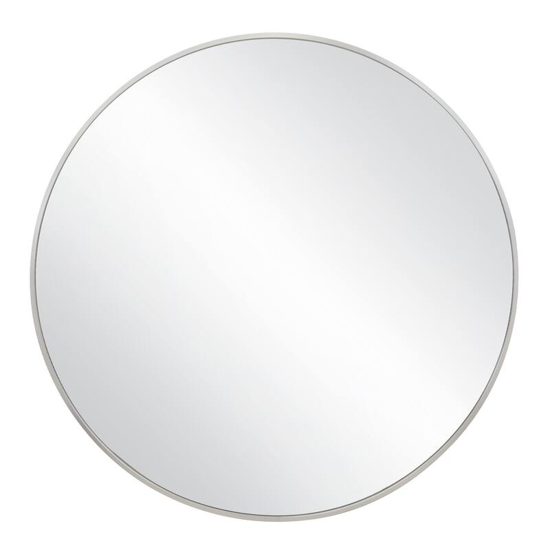 Design House 28-Inch Kenna Modern Metal Round Decorative Wall Accent Mirror