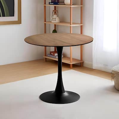 31.5" Mid Century Tulip Round Dining Table for 4 People