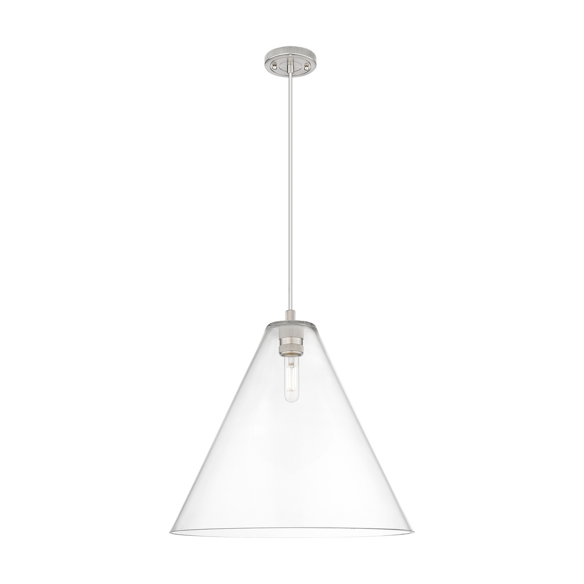 Innovations Lighting Downtown Urban - Crown Point - 1 Light 16" Berkshire Cord Hung Pendant