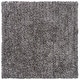 preview thumbnail 27 of 45, SAFAVIEH Handmade New Orleans Shag Triin Area Rug 5' Square - Platinum/Ivory - Square