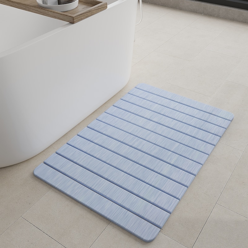 Diatomite Quick Dry Stone Large Wide 35" x 24" Bath Mat