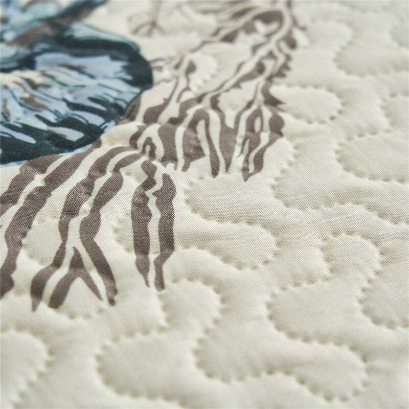 Pink Plaid Patchwork Quilt Set Bedspread