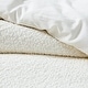 preview thumbnail 8 of 9, Lush Decor Lotti Boucle Soft White 3-Piece Duvet Cover