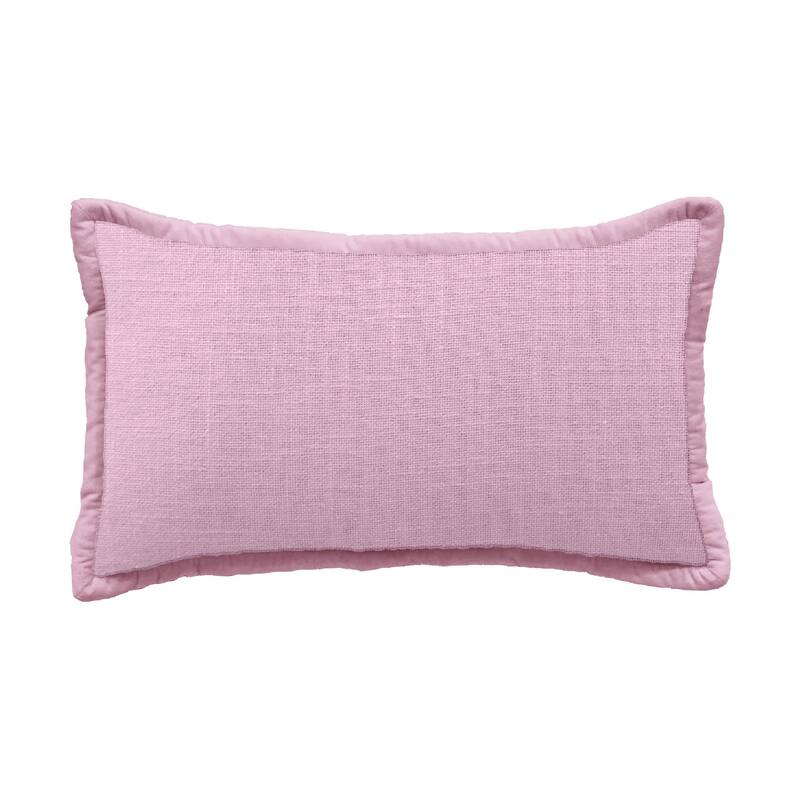 Vibhsa Honeycomb Handwoven Textured Pillow, 14" x 24"
