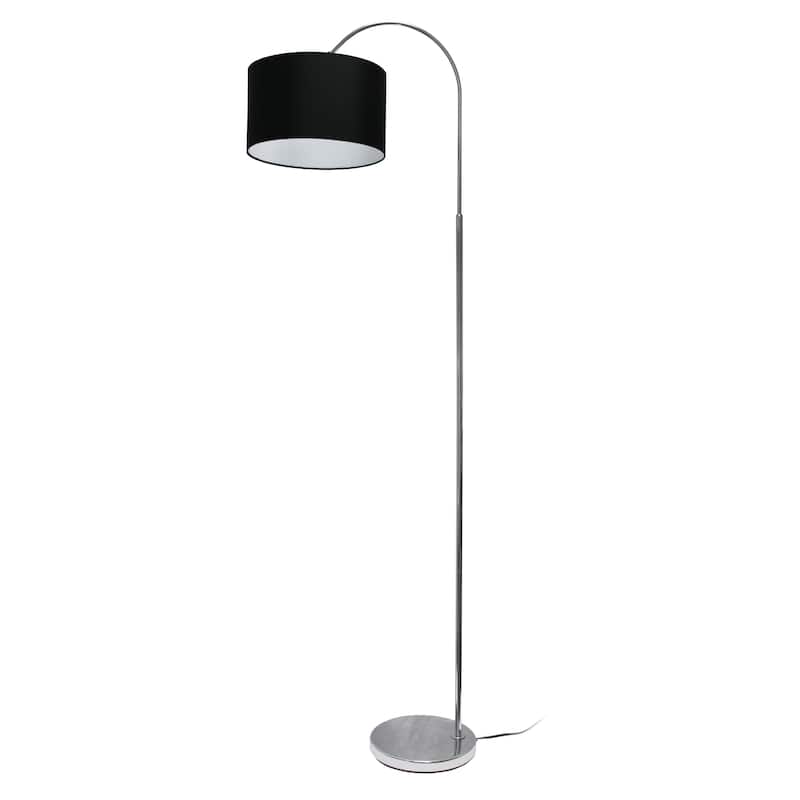 Arched Brushed Nickel Floor Lamp