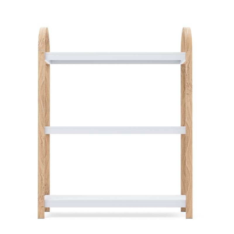 Umbra 1016838 Bellwood 28" Wide 3 Shelf Wood Shelving Unit