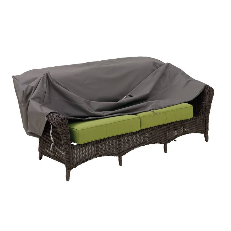 Classic Accessories Ravenna Water-Resistant 88 Inch Patio Sofa/Loveseat Cover