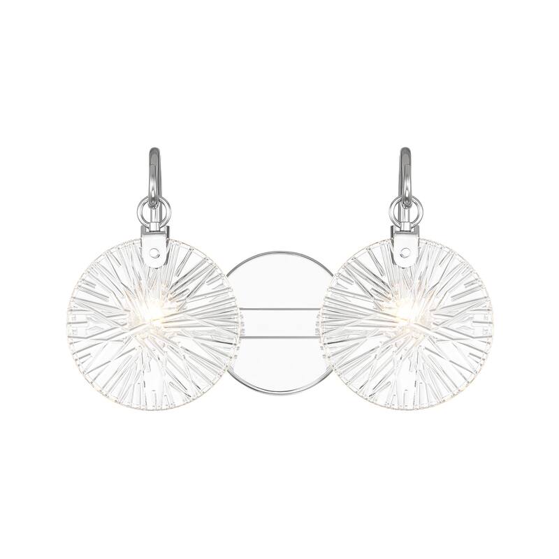 Savoy House 8-3981-2 Addison 2 Light 16" Wide Vanity Light - Polished Chrome