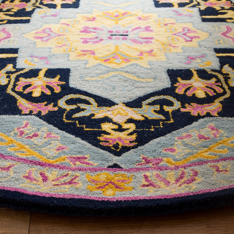 SAFAVIEH Handmade Bellagio Toma Modern Oriental Wool Rug