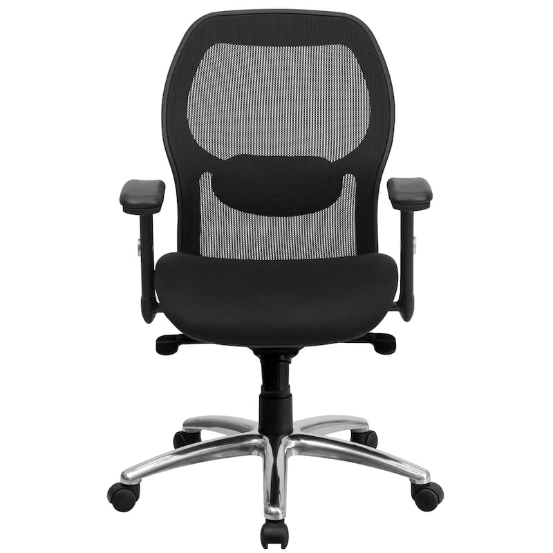 Mid-Back Super Mesh Executive Swivel Office Chair with Knee Tilt Control