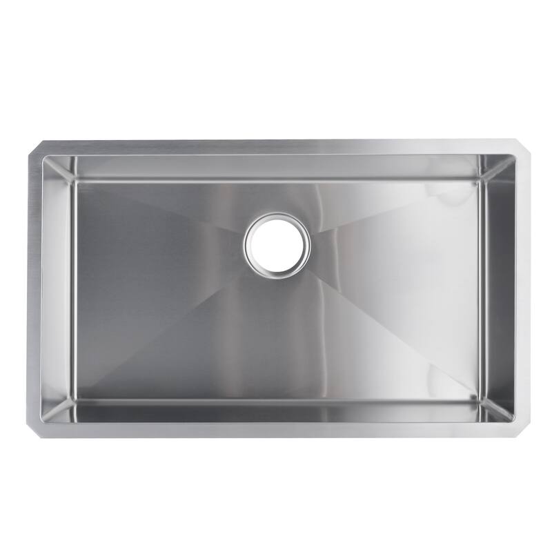 Undermount Single Bowl Kitchen Sink (Sink Only)