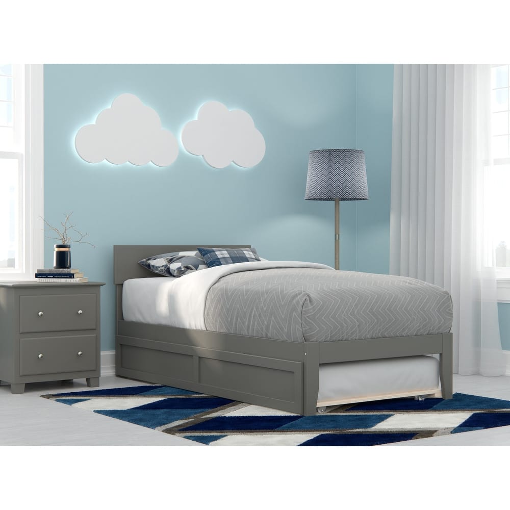 AFI Boston Platform Bed with Trundle