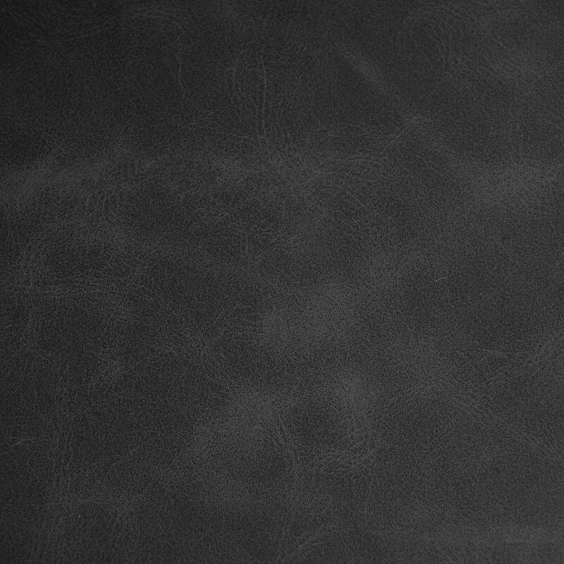 Faux Leather Dining Chairs with Nailhead Trim and Button Tufted Back (Set of 2).