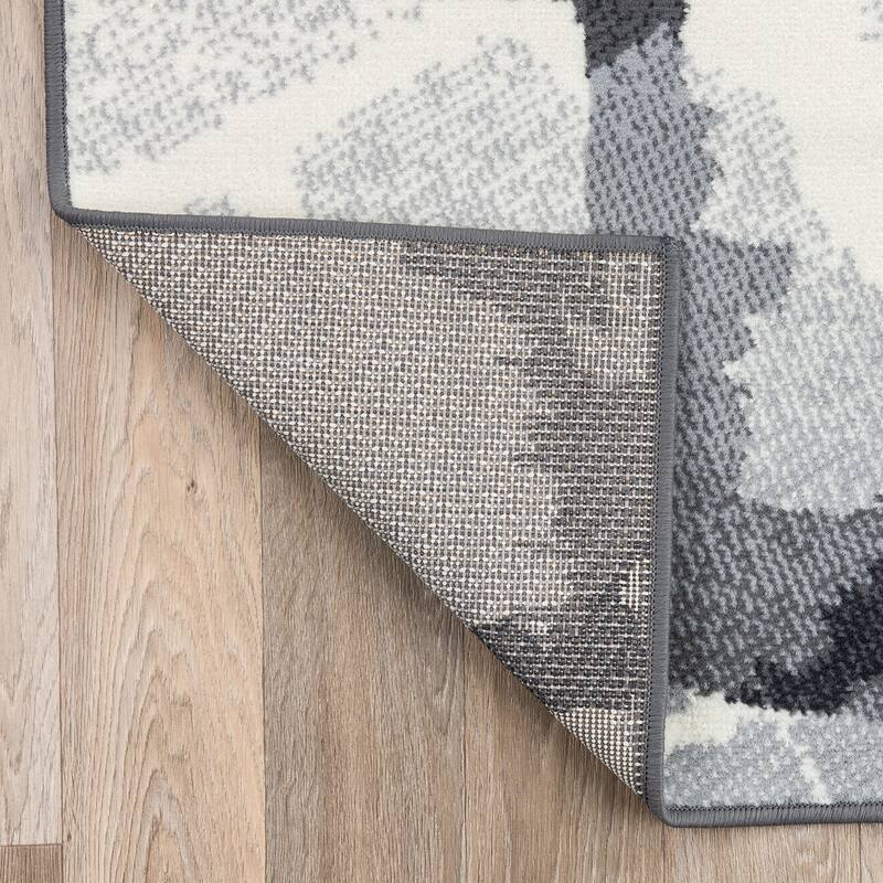 World Rug Gallery Contemporary Abstract Design Area Rug