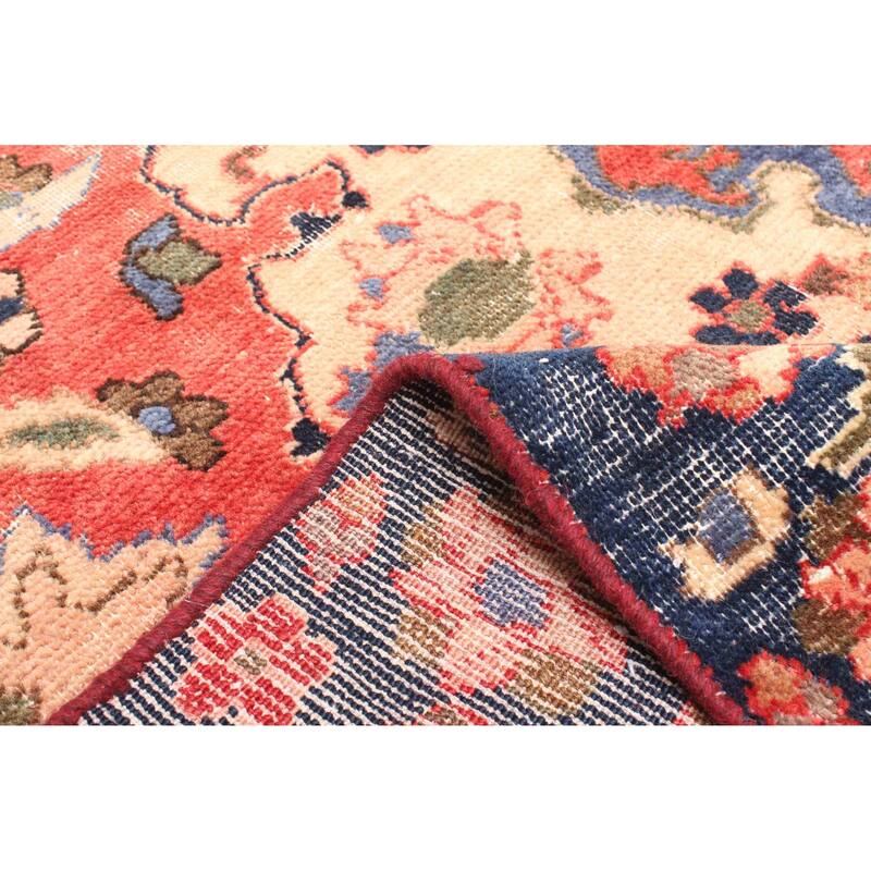 ECARPETGALLERY Hand-knotted Andelz Red Wool Rug - 4'8 x 6'0