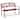 Costway Patio Garden Bench Park Yard Outdoor Furniture Cast Iron Porch - See details