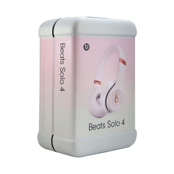 Beats Solo 4 Wireless On-Ear Headphones (Cloud Pink) + Sony Beats Solo 4 Wireless On-Ear Headphones (Cloud Pink) + Sony