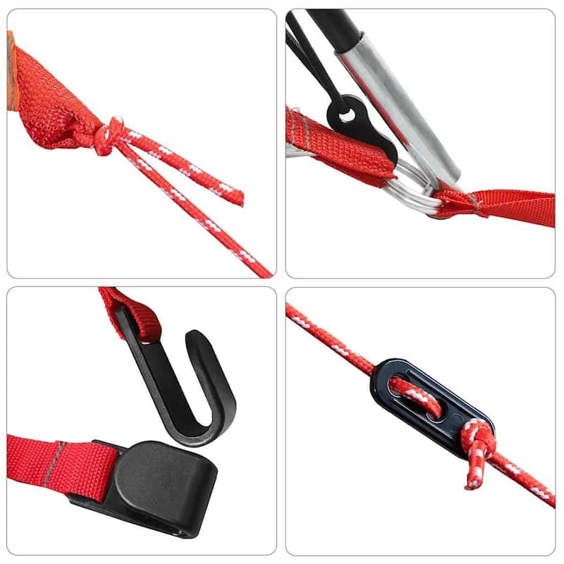 vidaXL Car Tent 4-Person Blue Waterproof - 118.1 x 72.8 x 78.7"