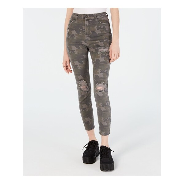 womens camouflage skinny jeans