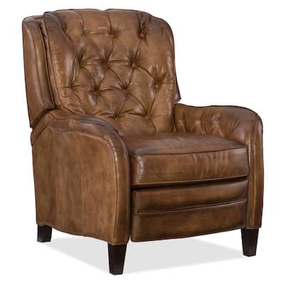 Hooker Furniture Nolte 32-1/2" Wide Leather Recliner with Button