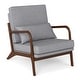 preview thumbnail 1 of 8, Costway 1/2 PCS Modern Accent Chair Upholstered Leisure Armchair with 1 PCS