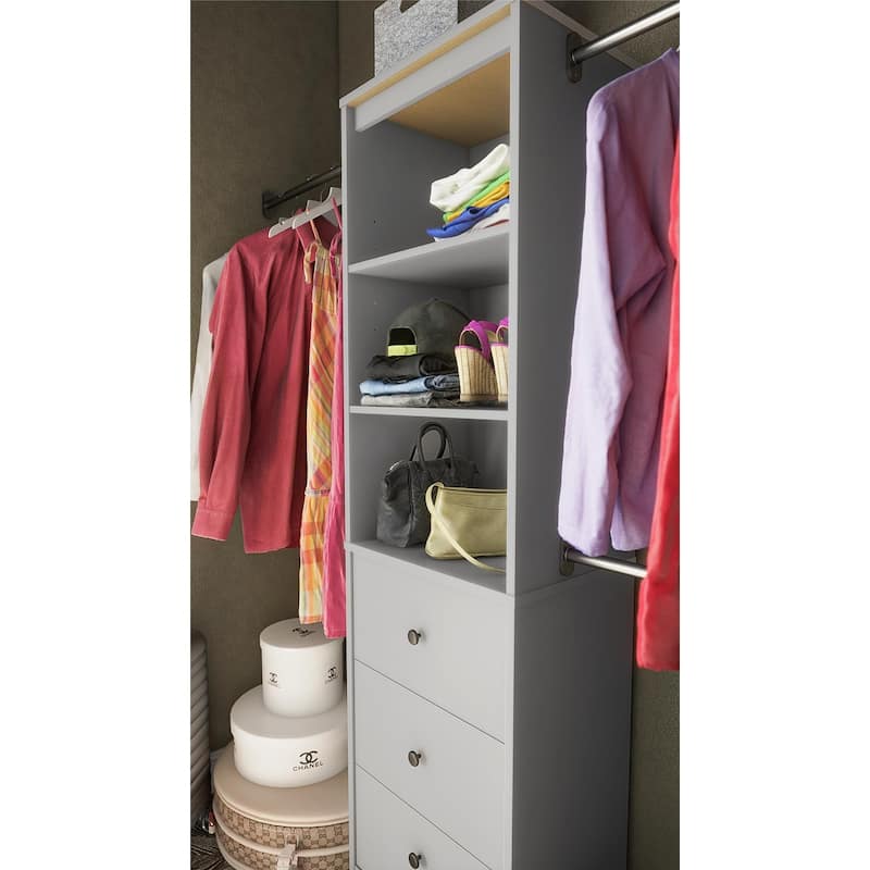 Systembuild Evolution Bodwell Closet Storage Organizer