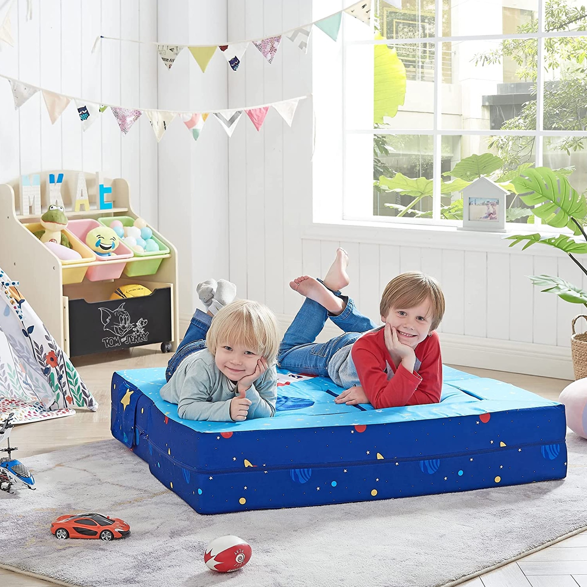 Playroom loveseat top