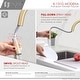 preview thumbnail 23 of 49, STYLISH Kitchen Sink Faucet Single Handle Pull Down Dual Mode in Stainless Steel - Faucet Height: 14 1/8" | Spout Height: 6 3/4"