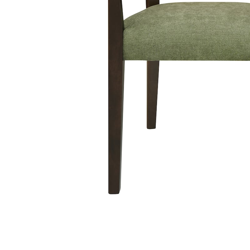 Wood Arm Chair Dining Chairs (Set of 2)