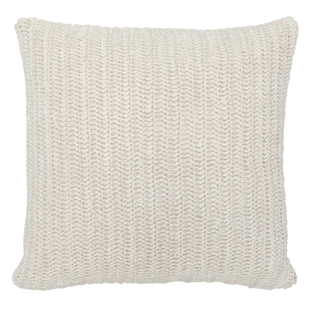 Kosas Home Marcie Knitted 22-inch Throw Pillow