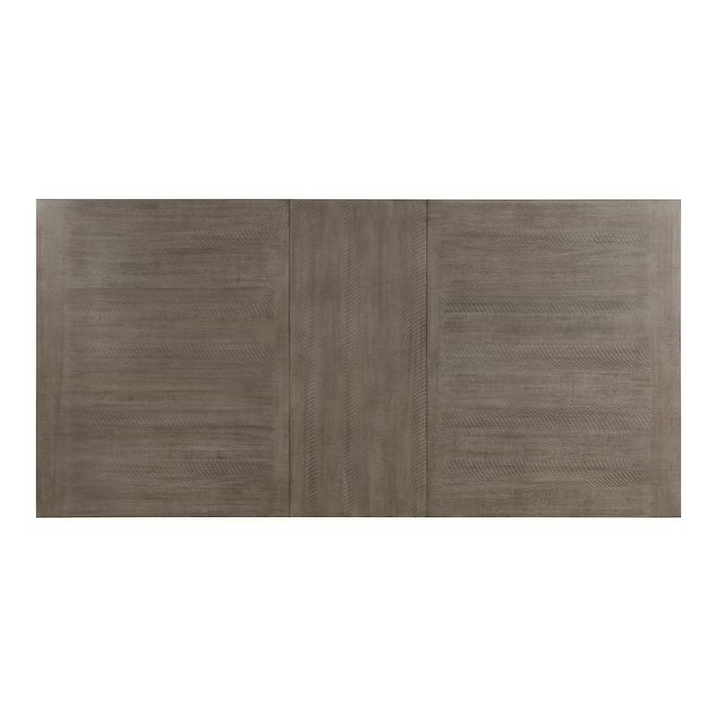 Furniture of America Jusk Rustic Grey Wood 7-Piece Dining Table Set