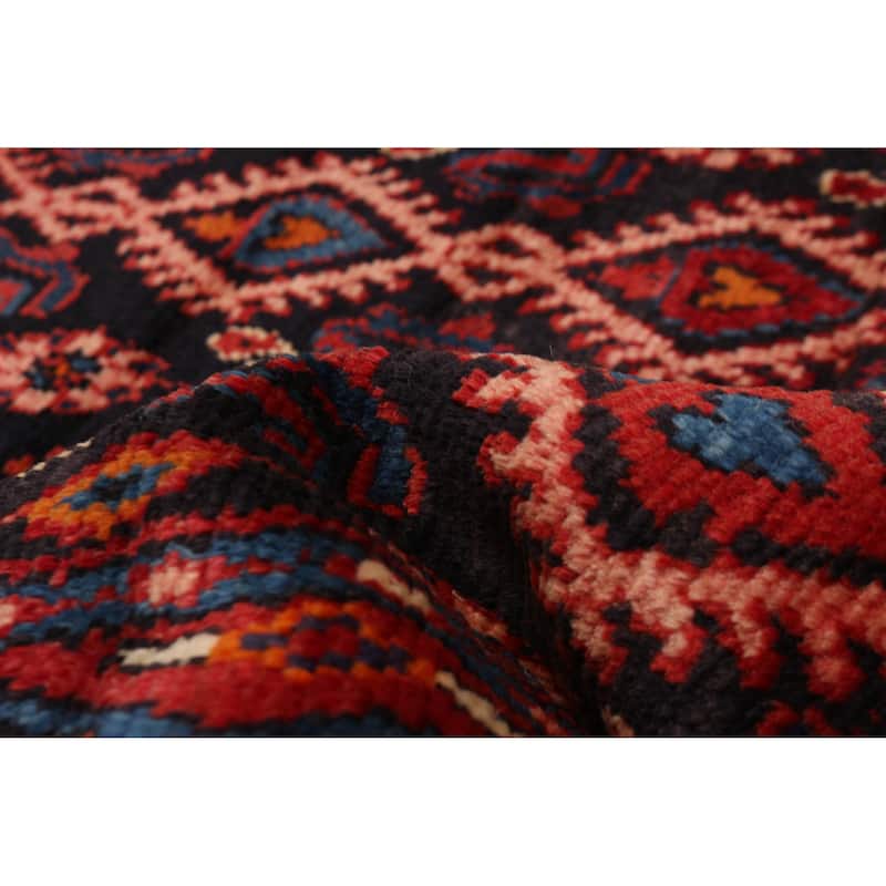 ECARPETGALLERY Hand-knotted Andelz Navy Wool Rug - 3'7 x 6'0