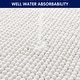 preview thumbnail 64 of 83, Subrtex Chenille Soft Rugs Super Water Absorbing Shower Mats