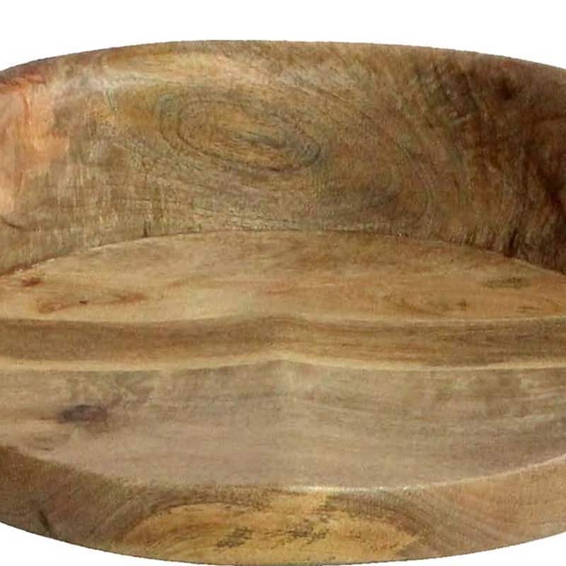 Pia 32-35 Extra Tall Adjustable Barstool, Natural Brown Mango Wood Seat, Black Iron Frame