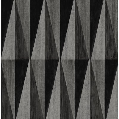 Harry & Grace Pieced Diamonds Peel and Stick Wallpaper