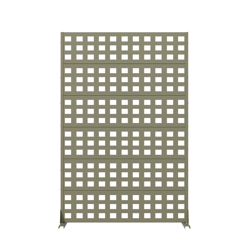 Outdoor Rectangle Privacy Screens Metal Screen Fence Panel