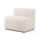 Option Capri Oatmeal Dining Chair & Half