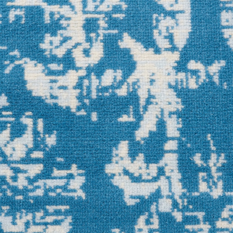 Nourison Jubilant Vintage Farmhouse Damask Area Rug