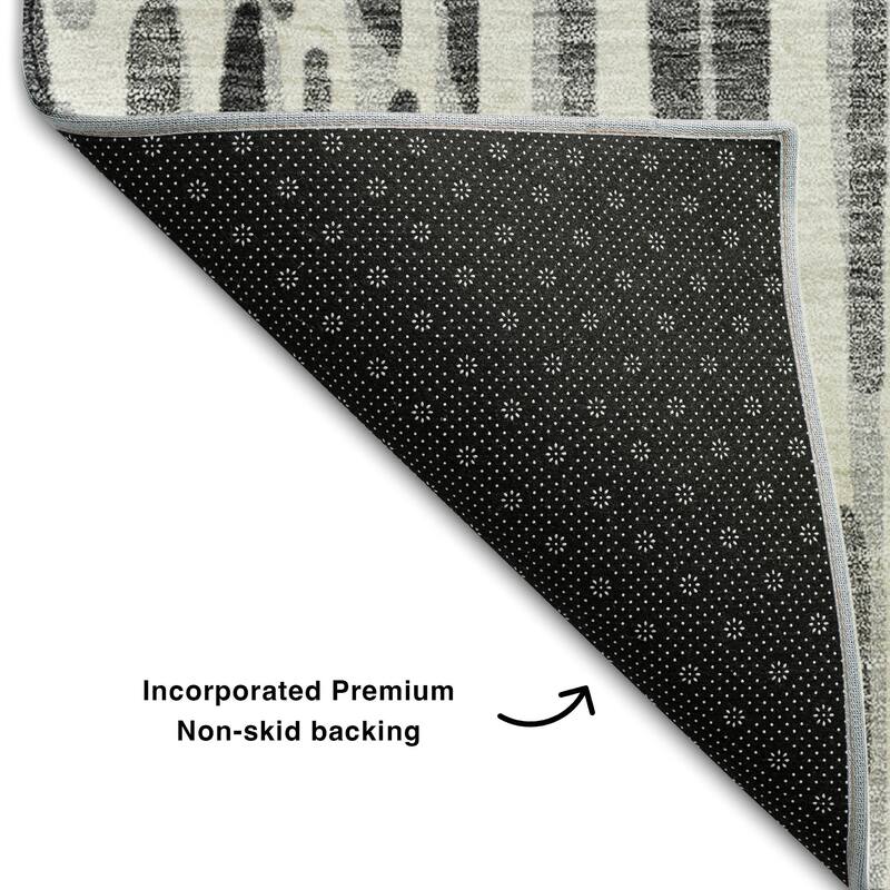 Premium Washable Super Soft Modern Ombre Mayfield Rug